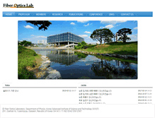 Tablet Screenshot of fiber.kaist.ac.kr