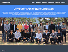 Tablet Screenshot of camars.kaist.ac.kr
