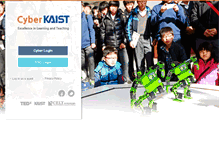 Tablet Screenshot of cyber.kaist.ac.kr