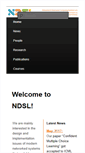 Mobile Screenshot of ndsl.kaist.ac.kr