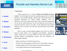 Tablet Screenshot of fand.kaist.ac.kr