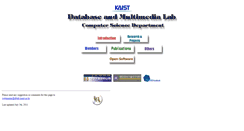 Desktop Screenshot of dblab.kaist.ac.kr