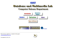 Tablet Screenshot of dblab.kaist.ac.kr
