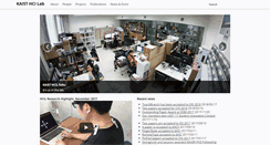 Desktop Screenshot of hcil.kaist.ac.kr