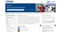 Desktop Screenshot of dspace.kaist.ac.kr